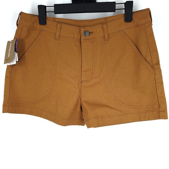Patagonia Pants - NWT Women's Patagonia Stand Up Shorts Organic Cotton Umber Brown Size 8